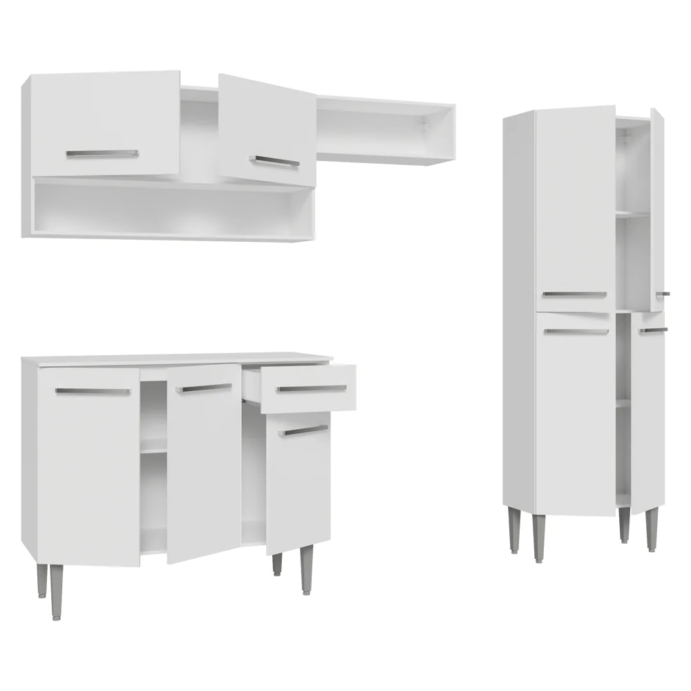 Combo de Cocina 229 cm Emilly Blanco 17 - Image 8