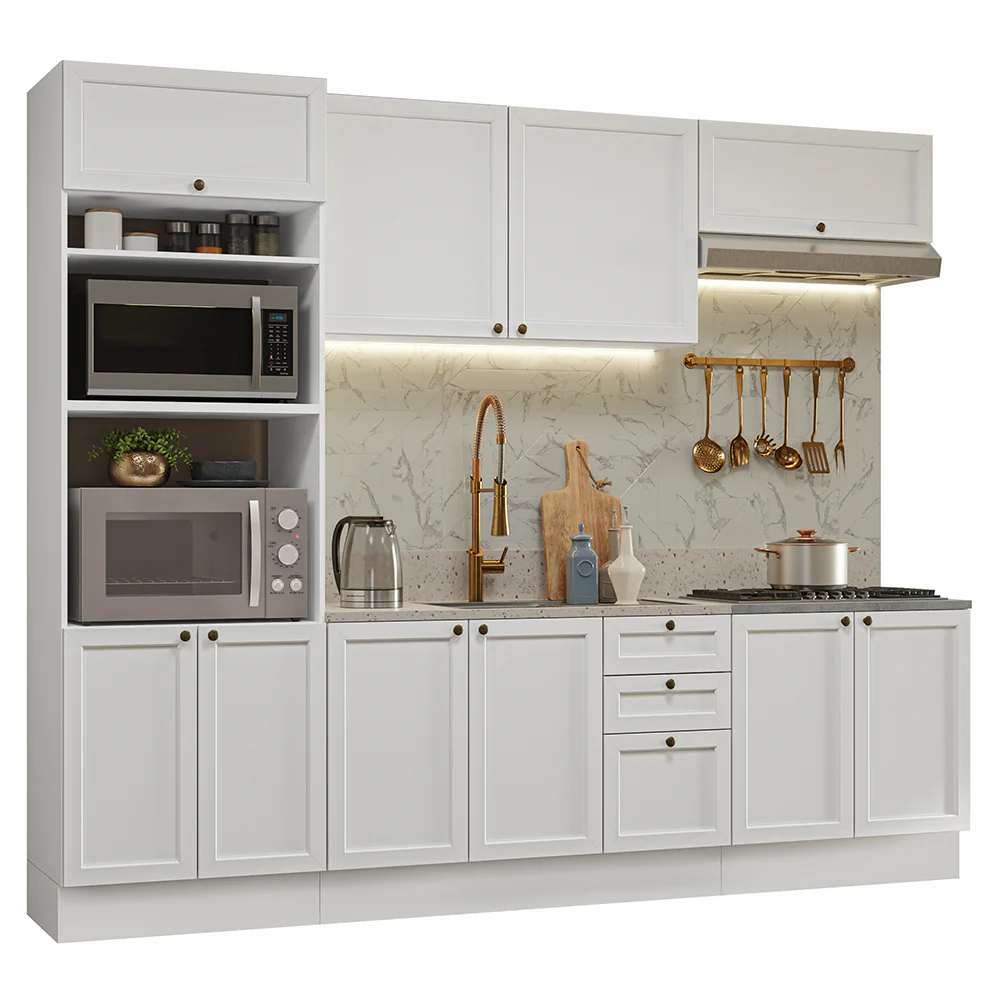 Combo de Cocina 270 cm Vik Blanco 01 - Image 3