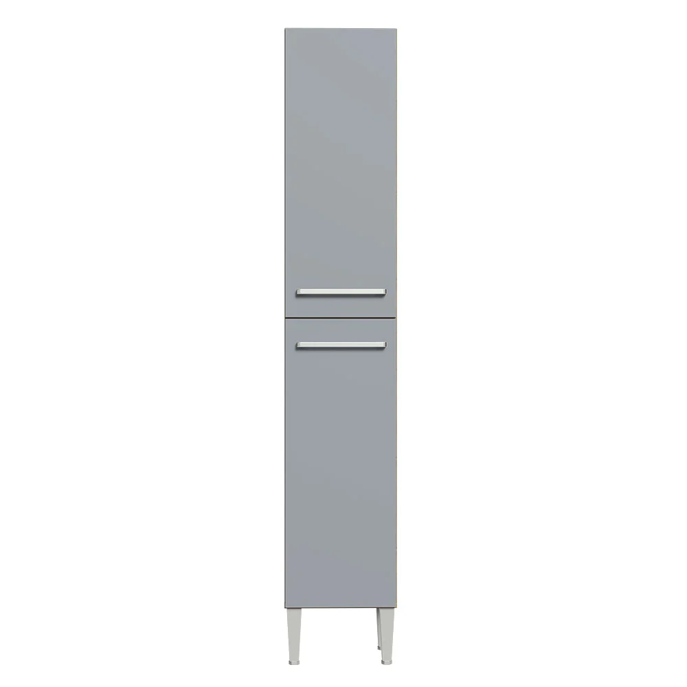 Despensero 32 cm Sin cajones 2 Puertas Emilly Marrón/Gris - Image 3