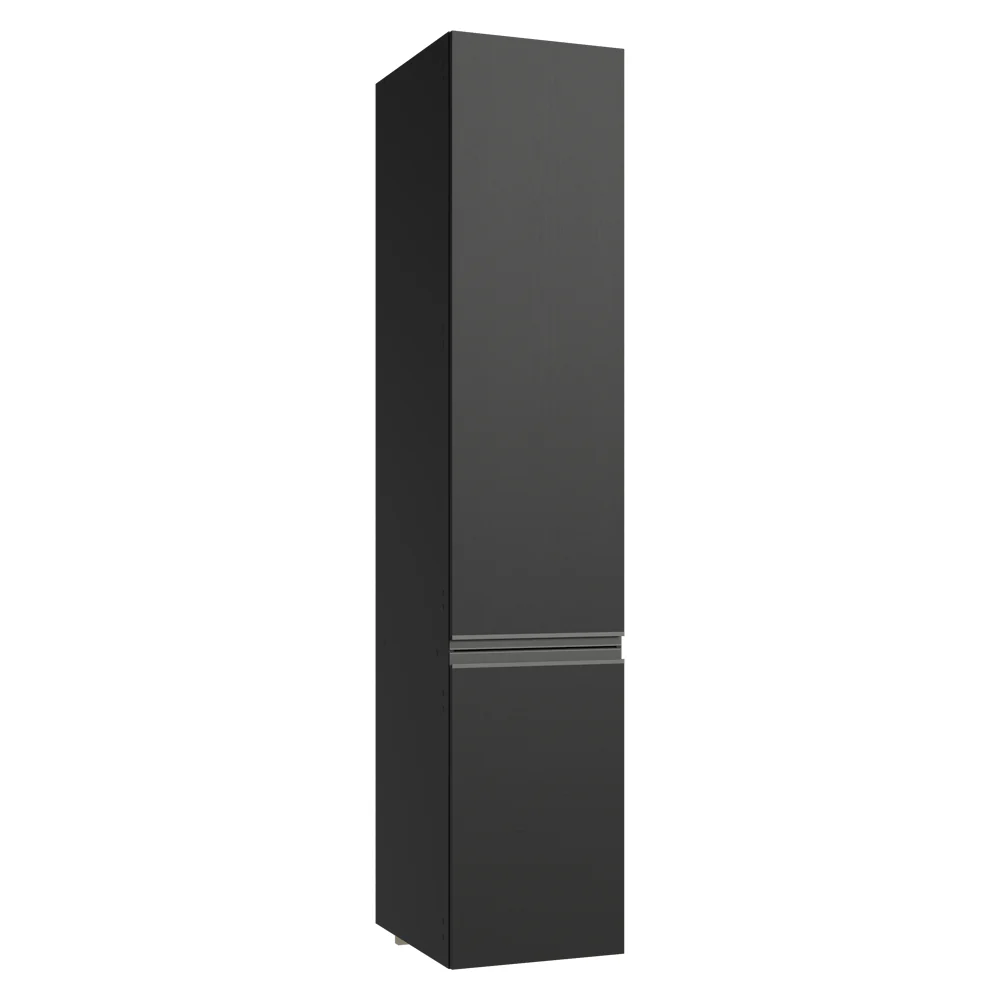 Despensero 40 cm 2 Puertas Flotante Negro Nice Madesa