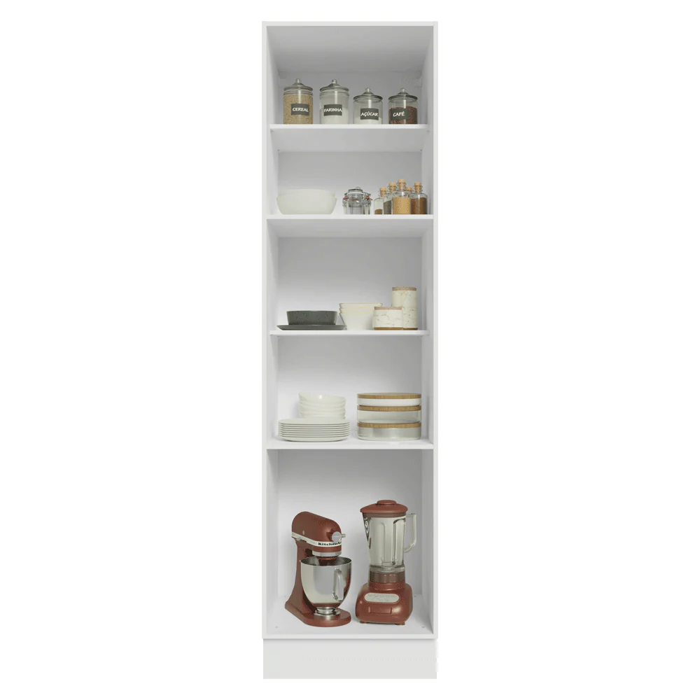 Despensero 60 cm 3 Puertas Blanco/Gris Vik Madesa - Image 5