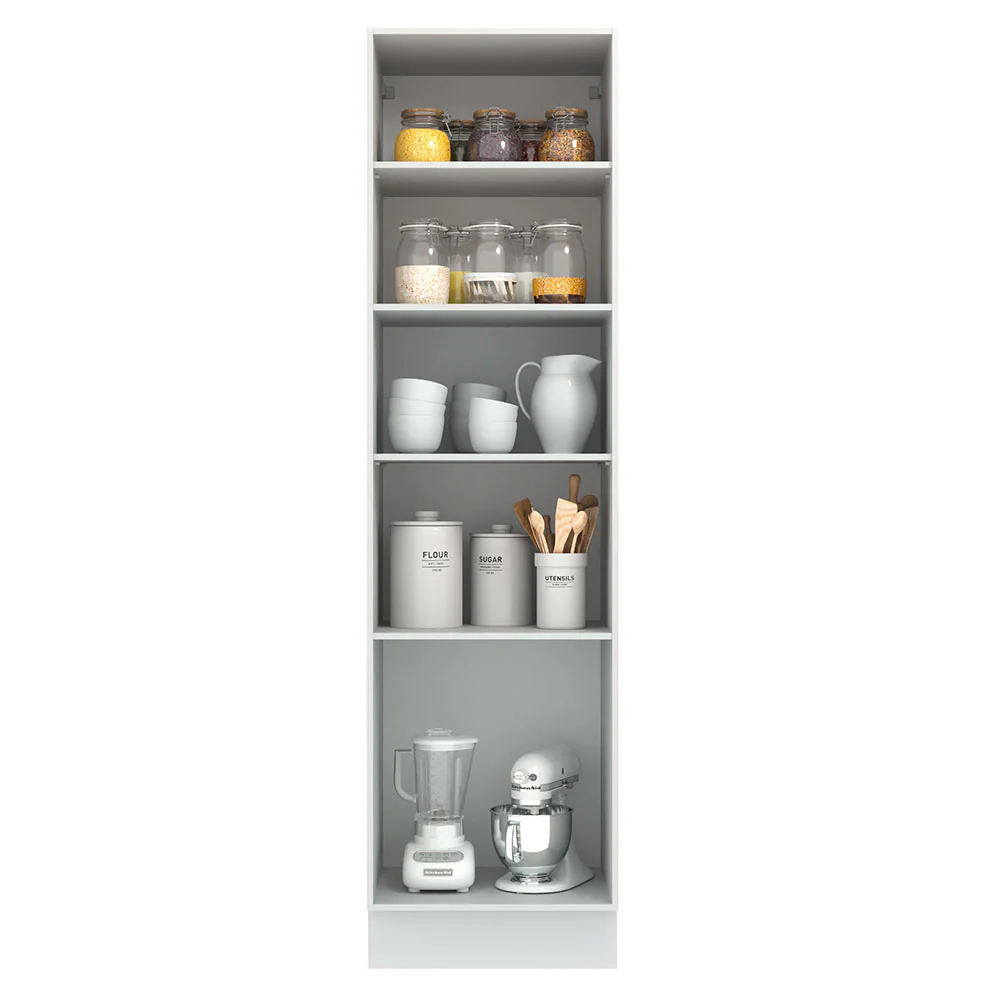 Despensero 60 x 60 cm 3 Puertas Blanco/Gris Agata Madesa - Image 5