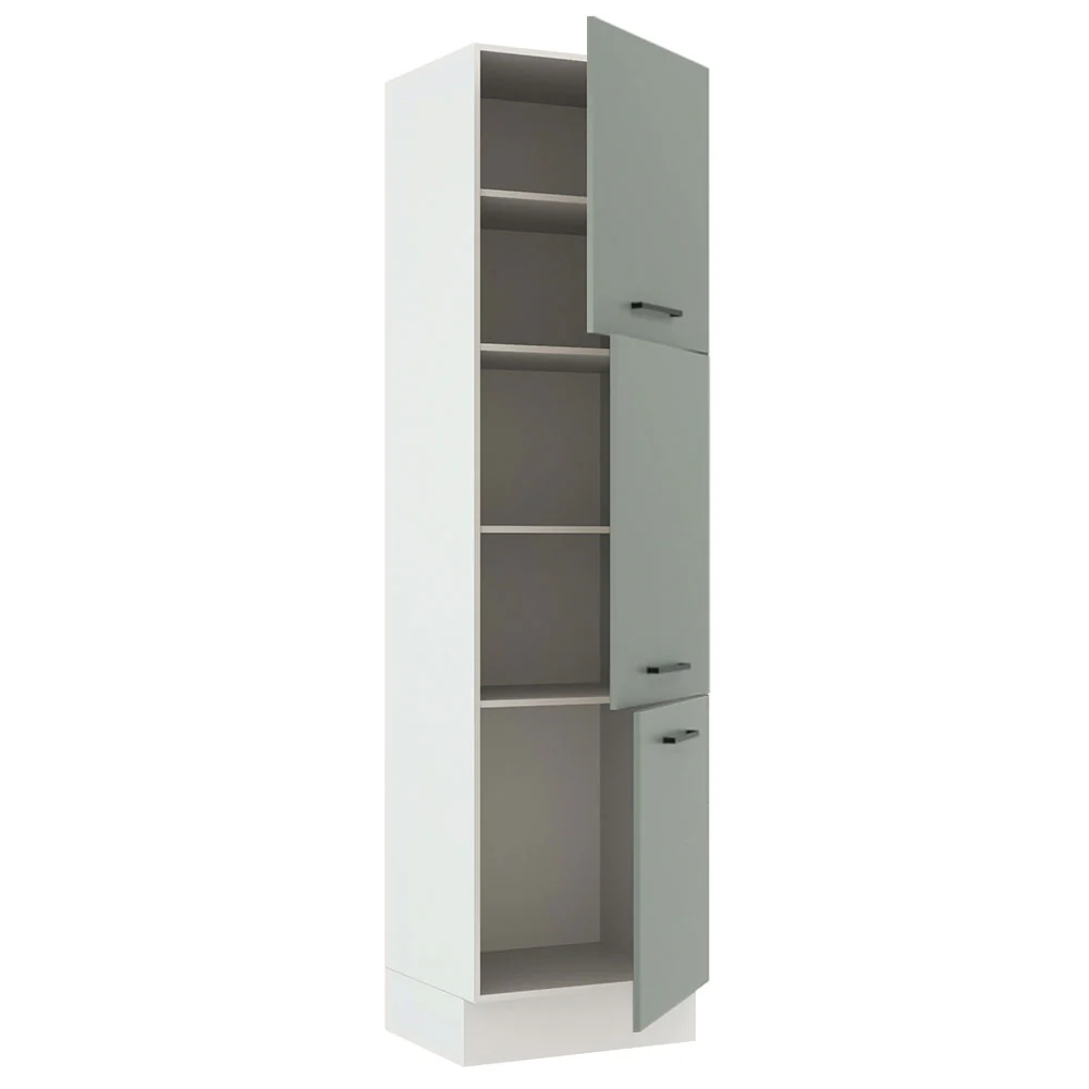Despensero 60 x 60 cm 3 Puertas Blanco/Gris Agata Madesa - Image 6