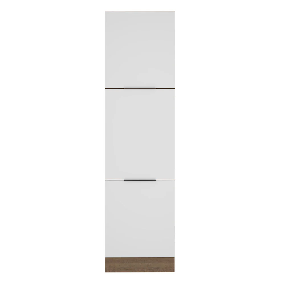 Despensero 60 x 60 cm 3 Puertas Marrón/Blanco Stella Madesa - Image 7