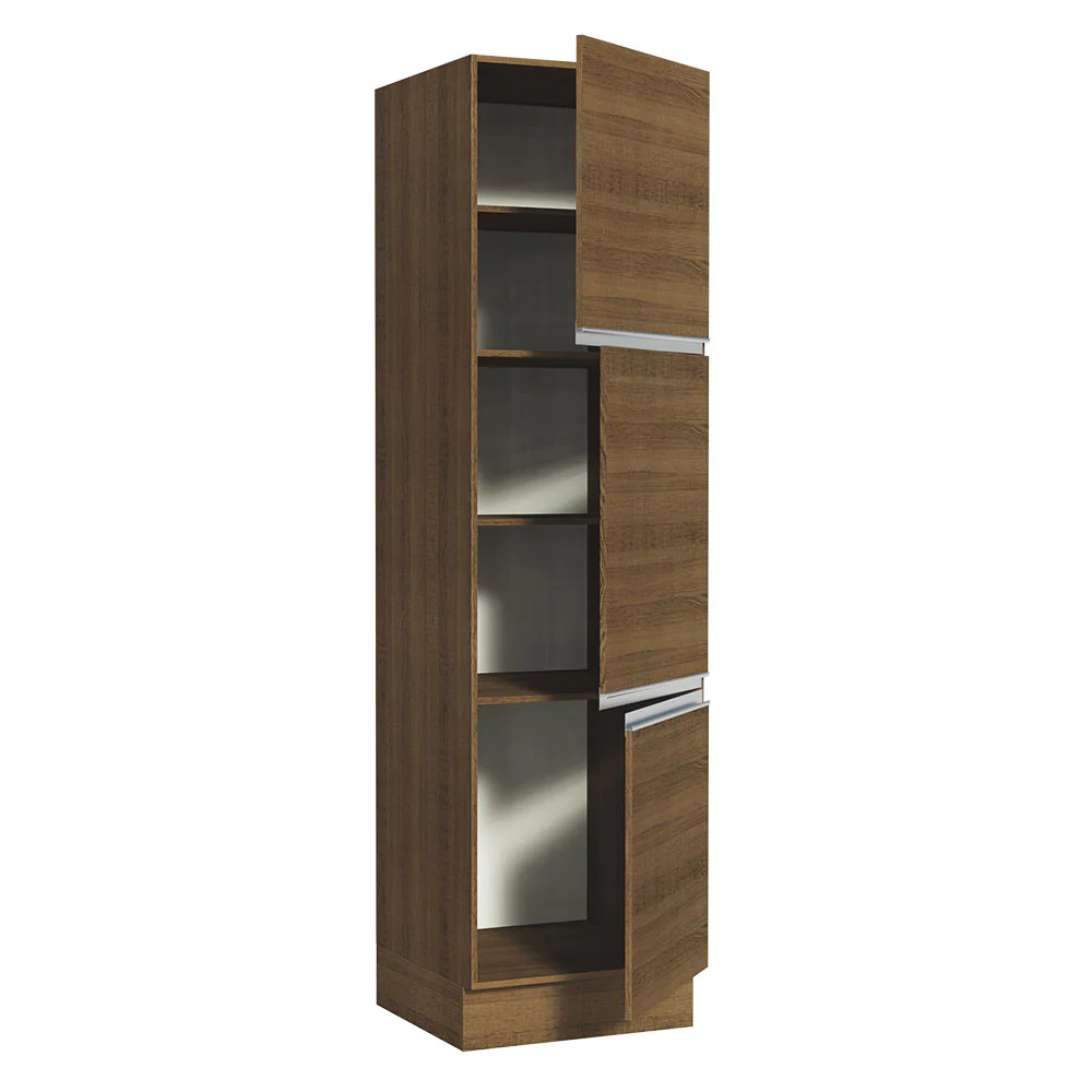 Despensero Organizador Madesa Glamy 60 cm 3 Puertas Marrón - Image 8