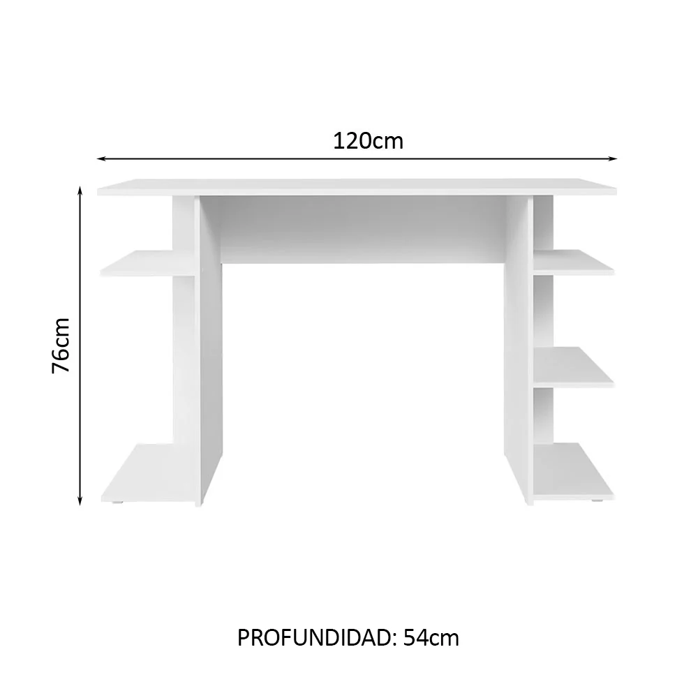 Escritorio Gamer para Computadora 9424 Blanco - Image 2