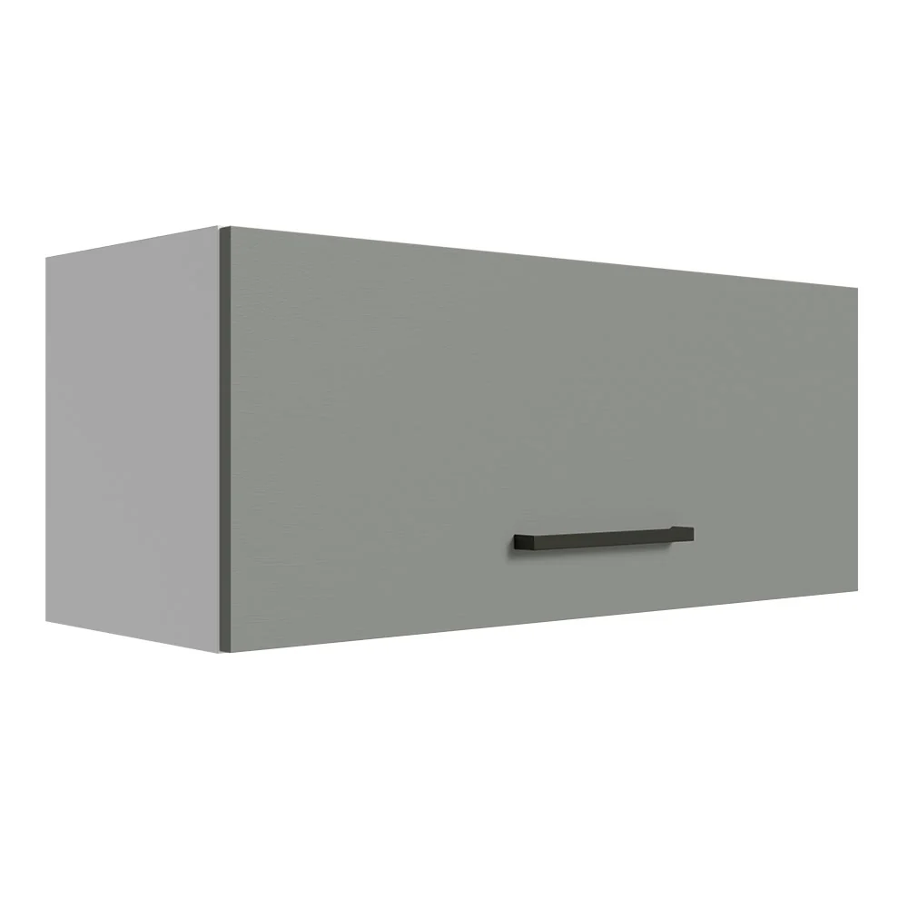 Gabinete Superior Multiuso Garaje 80cm Blanco/Gris Agata - Image 3