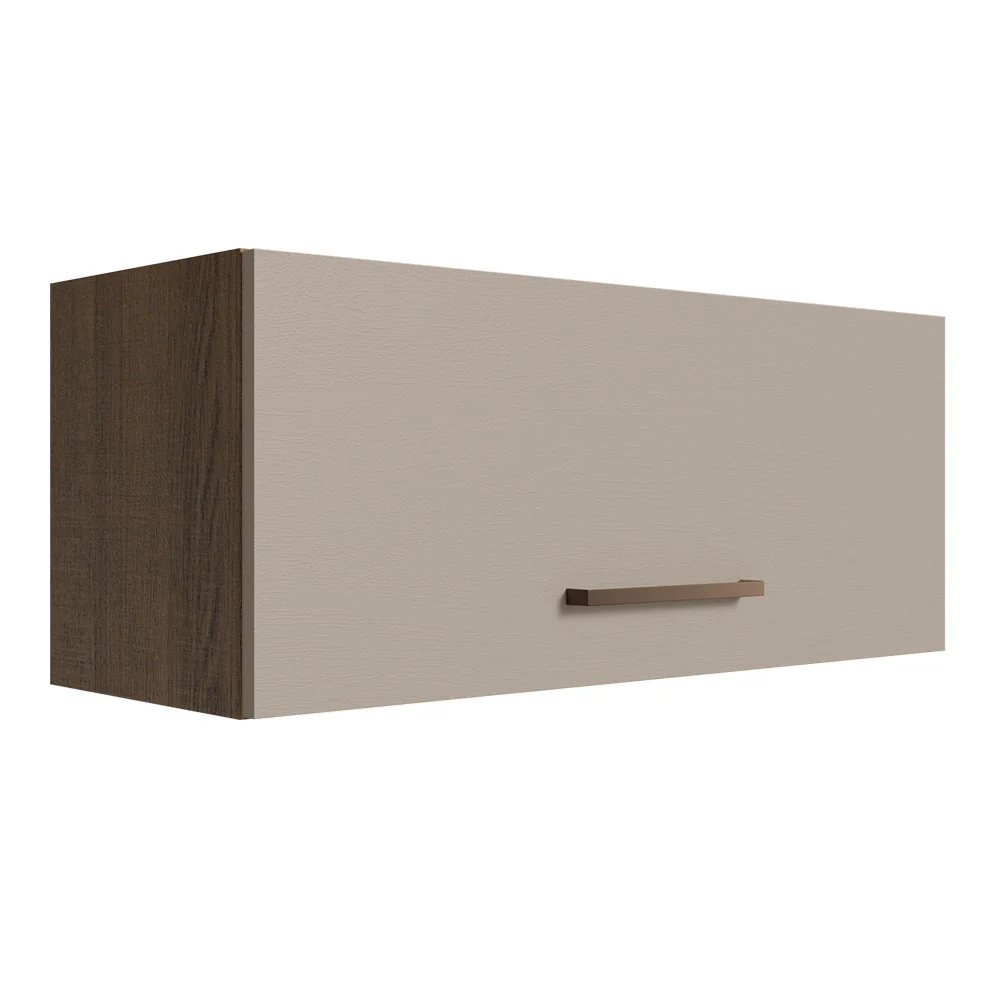 Gabinete Superior Multiuso Garaje 80cm Marrón/Crema - Image 3