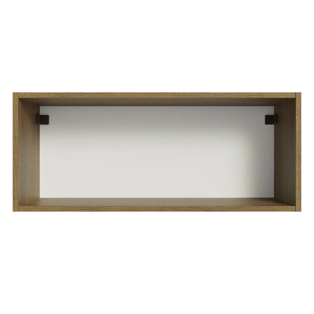 Gabinete Superior Multiuso Garaje 80cm Marrón/Crema - Image 5