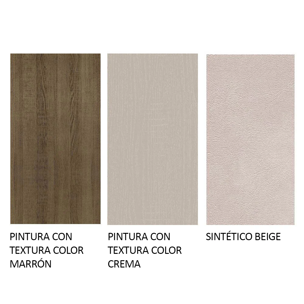 Juego de 4 Sillas 4280 Marrón/Crema/Beige - Image 9