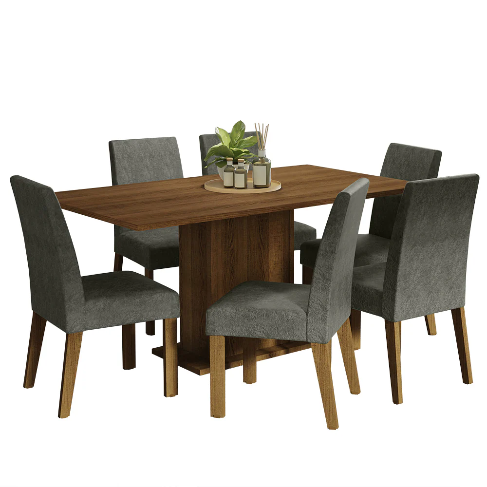 Juego de Comedor con Mesa y 6 Sillas Madesa Renata MNS - Image 3