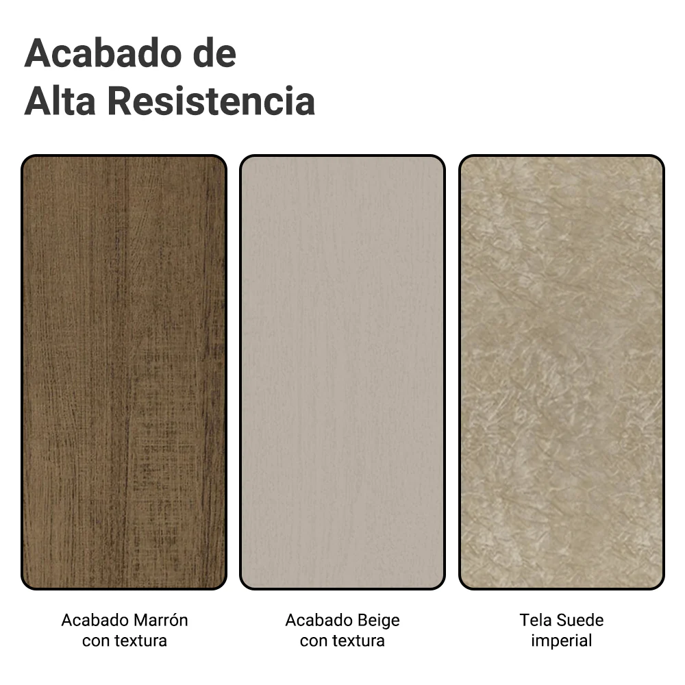 Juego de Comedor con Tapa de Madera y Vidrio 4 Sillas Marrón/Crema/Imperial Nevada - Image 8