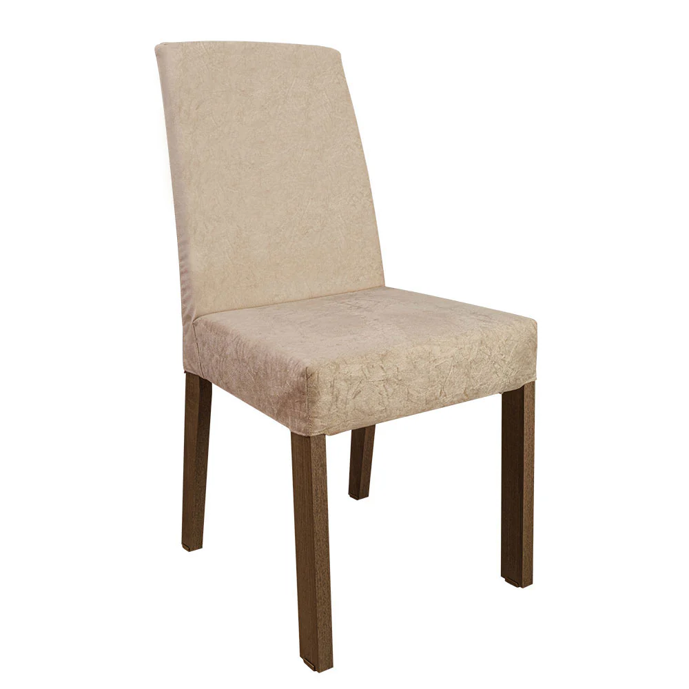 Juego de Comedor Madesa Flavia Mesa con Tapa de Madera con 4 Sillas Marrón/Crema/Imperial - Image 7