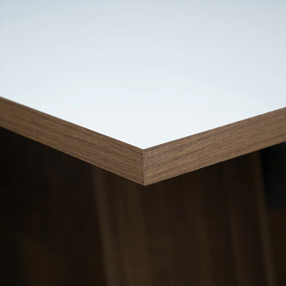 Juego de Comedor Mesa Tapa de Madera 6 Sillas Marrón/Blanco/Imperial Renata Madesa - Image 7