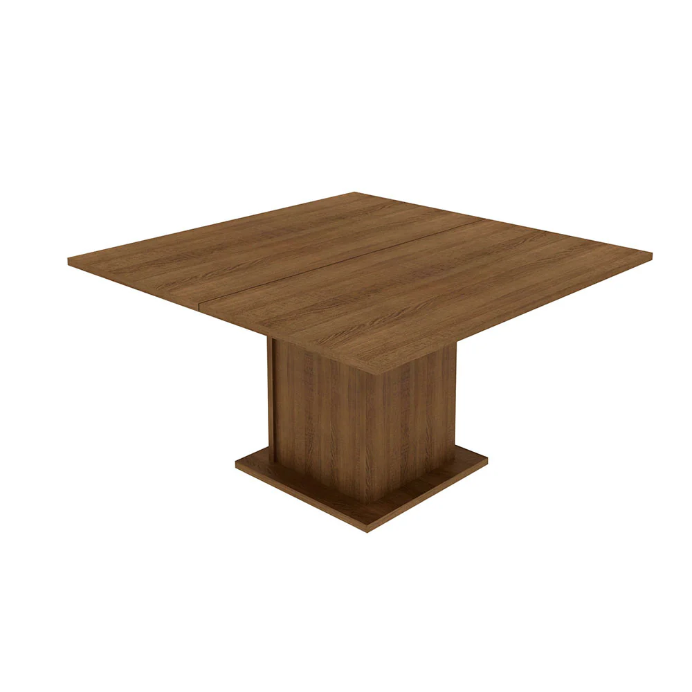 Juego de Comedor Mesa Tapa de Madera 8 Sillas Marrón/Negro Marisa Madesa - Image 10