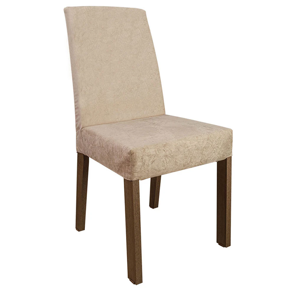 Juego de Comedor Mesada de Madera 8 Sillas Doris Marrón/Imperial - Image 7