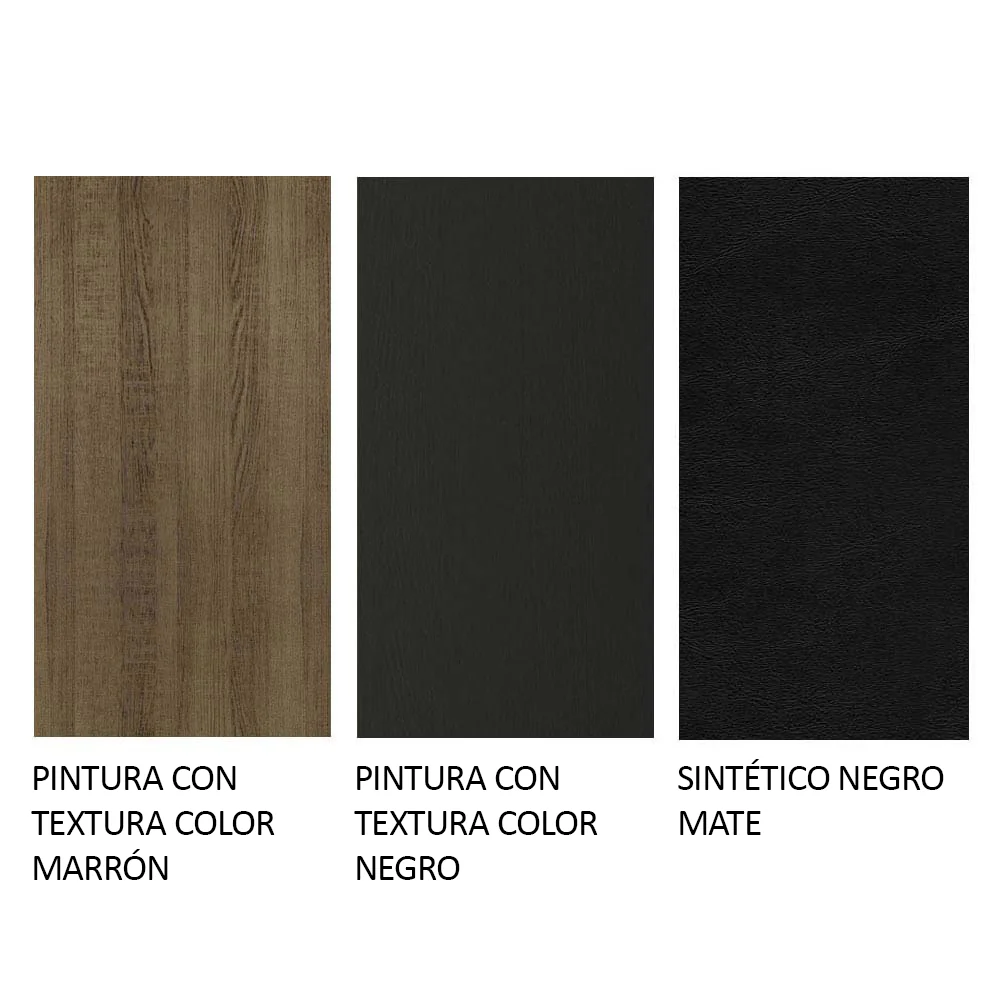 Juego de Comedor Mesada de Vidrio 4 Sillas Suzy Negro/Marrón - Image 6