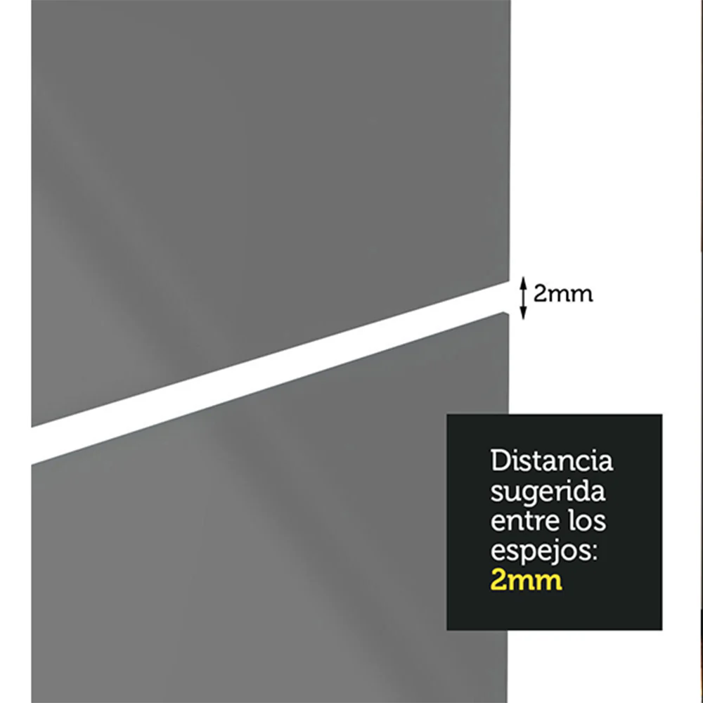 Kit con 3 Espejos de 66.7 x 72.9 cm para Placard - Image 4