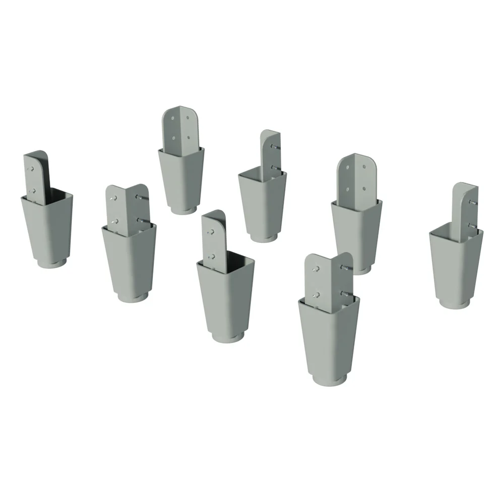 Kit con 8 Patas de PVC para Placards Royale, Reno e Austin Madesa - Image 3