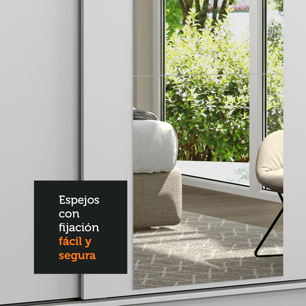 Kit Madesa con 3 Espejos de 59,5 x 45 cm para Placard - Image 4