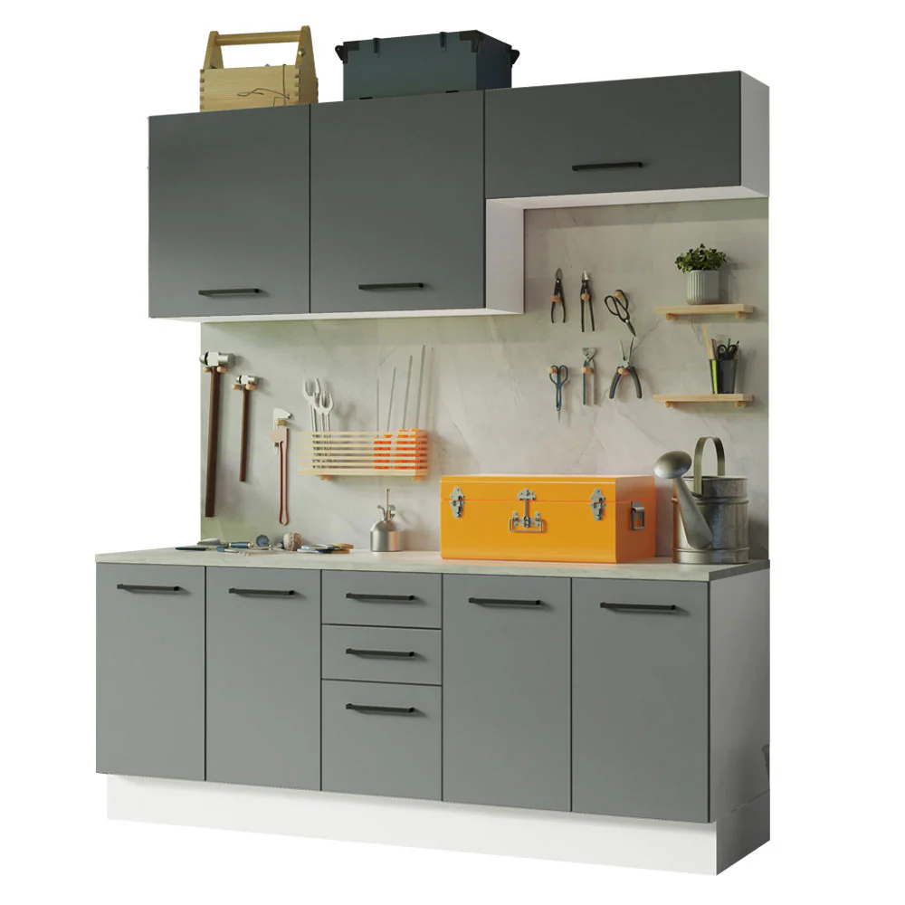 Kit Mueble para Garaje Multiuso Madesa Agata 200cm MG - Image 3