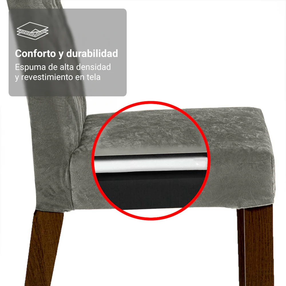 Mesa de Comedor con Mesa y 6 Sillas Marissa Madesa MG - Image 6