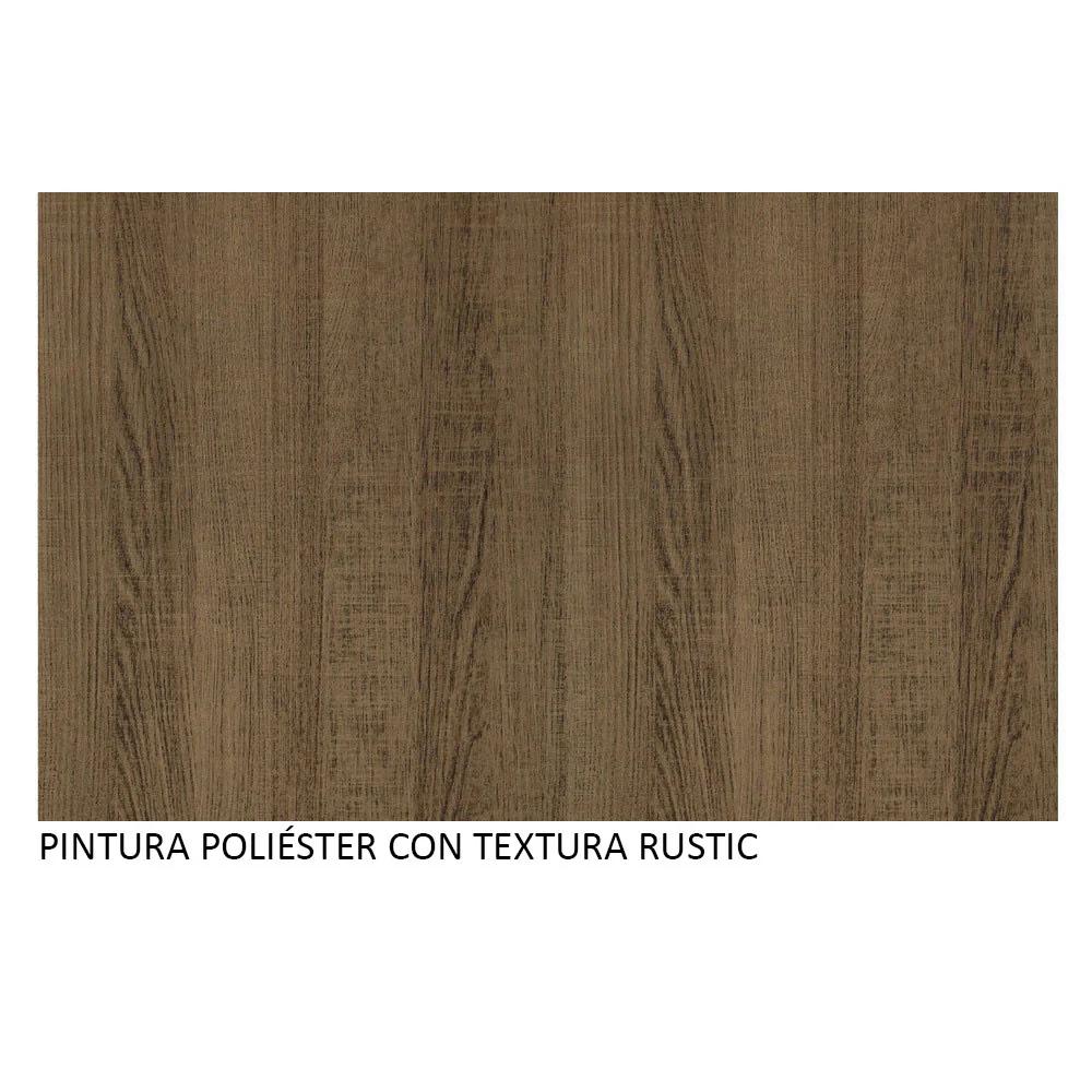 Mesa de Comedor Rectangular con Tapa de Madera 5231 Marrón - Image 4