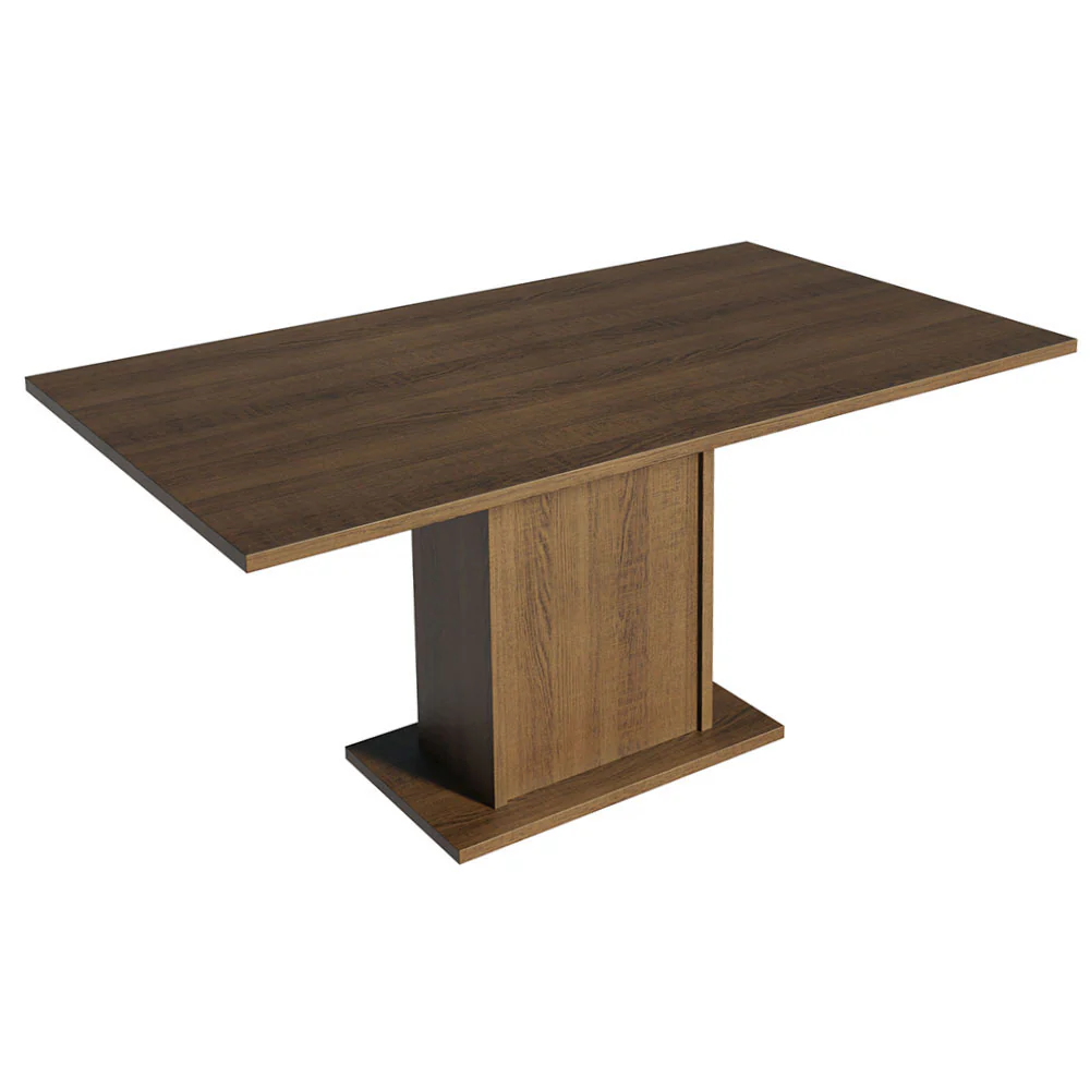 Mesa de Comedor Rectangular con Tapa de Madera 5275
