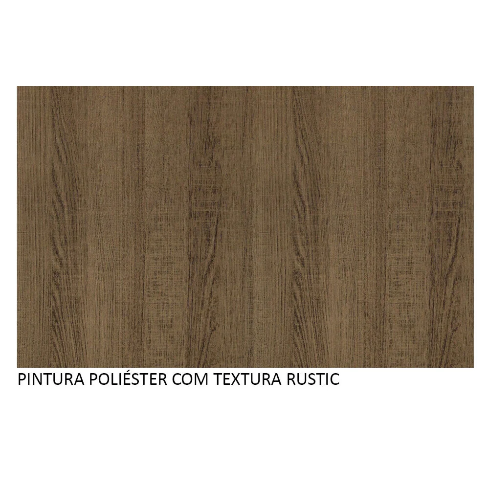 Mesa de Comedor Rectangular con Tapa de Madera 5329 Marrón - Image 4
