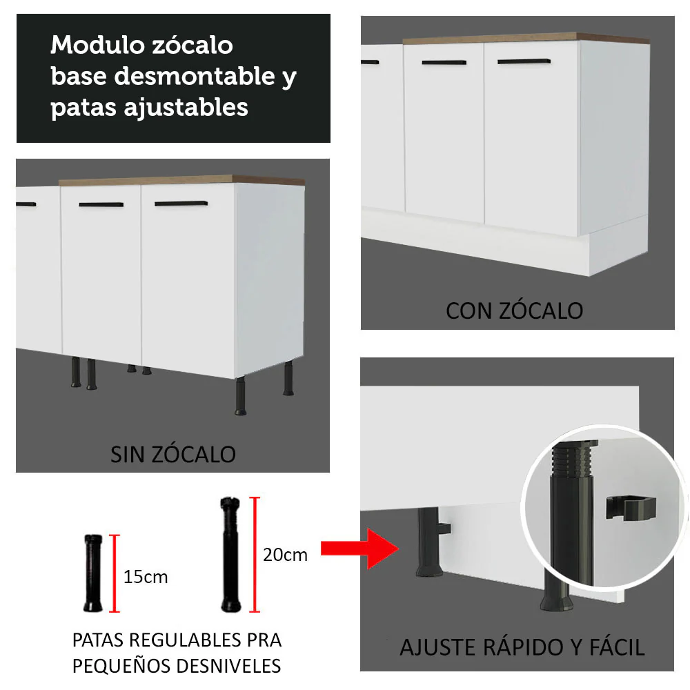 Mueble Modular Integral Almacenamiento Garaje Madesa 200 - Image 8