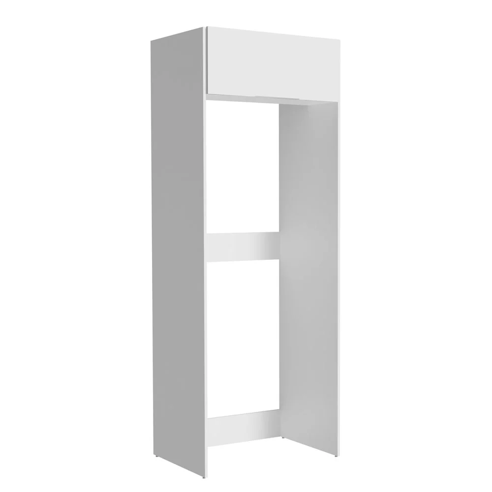 Mueble para Empotrar Heladera 1 Puerta Abatible Blanco Stella Madesa - Image 2