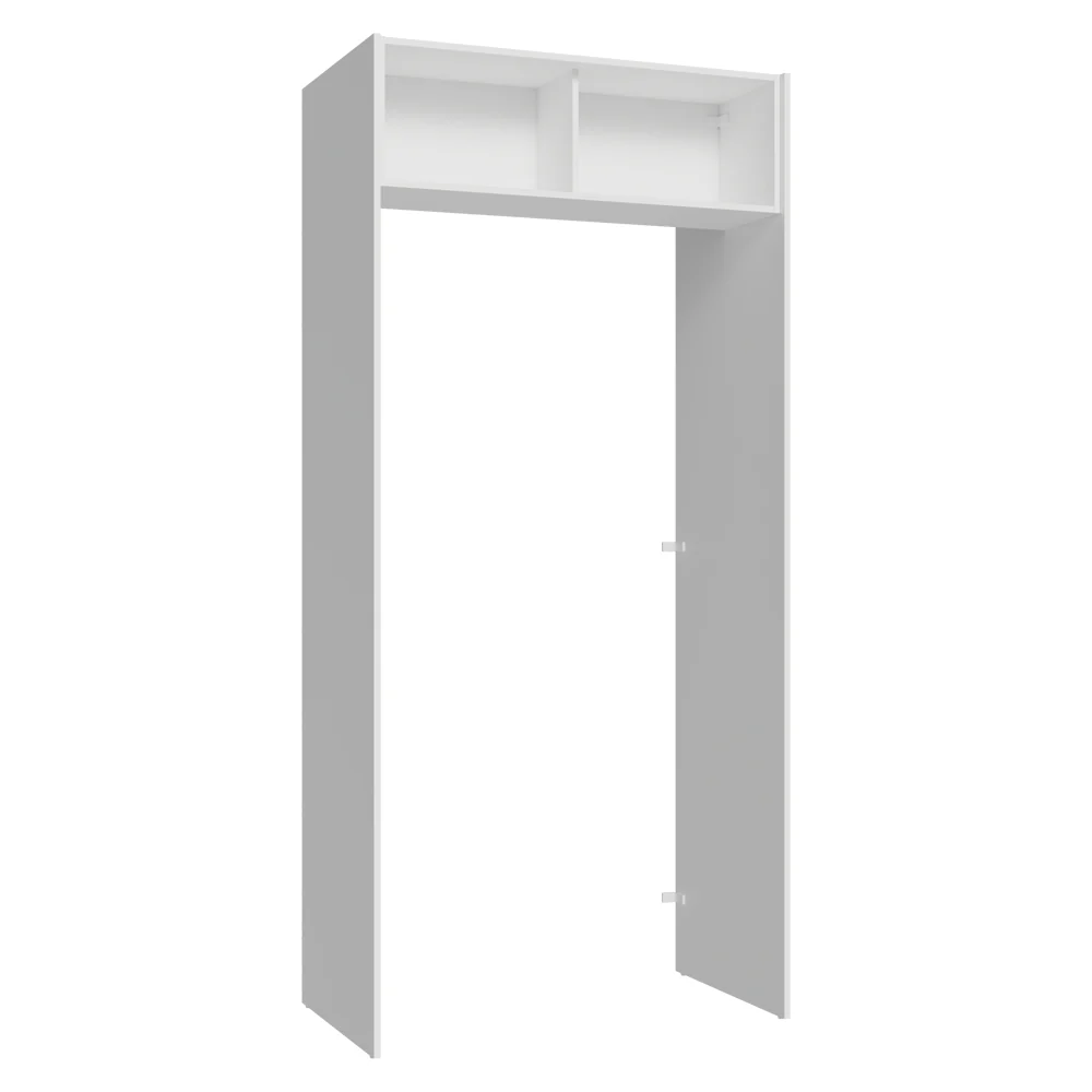 Mueble para empotrar Heladera 103 cm 1 Puerta Abatible Blanco Stella Madesa - Image 10