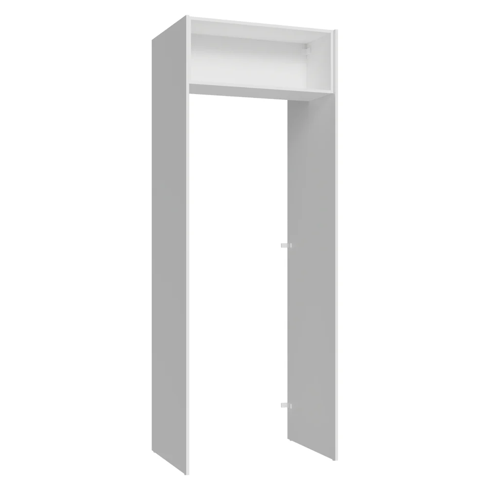 Mueble para empotrar Heladera 83 cm 1 Puerta Rebatible Blanco Agata Madesa - Image 10
