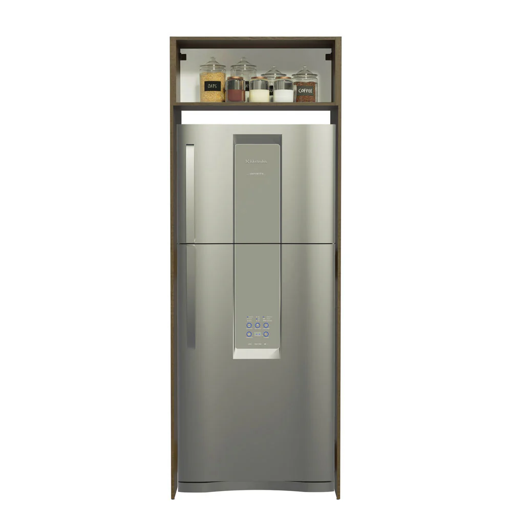 Mueble para empotrar Heladera Madesa Agata Puerta Rebatible - Image 5