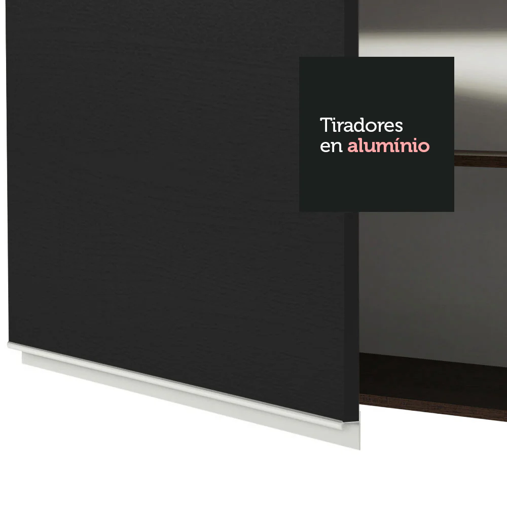 Mueble para empotrar Heladera Madesa Glamy Puerta Rebatible - Image 4