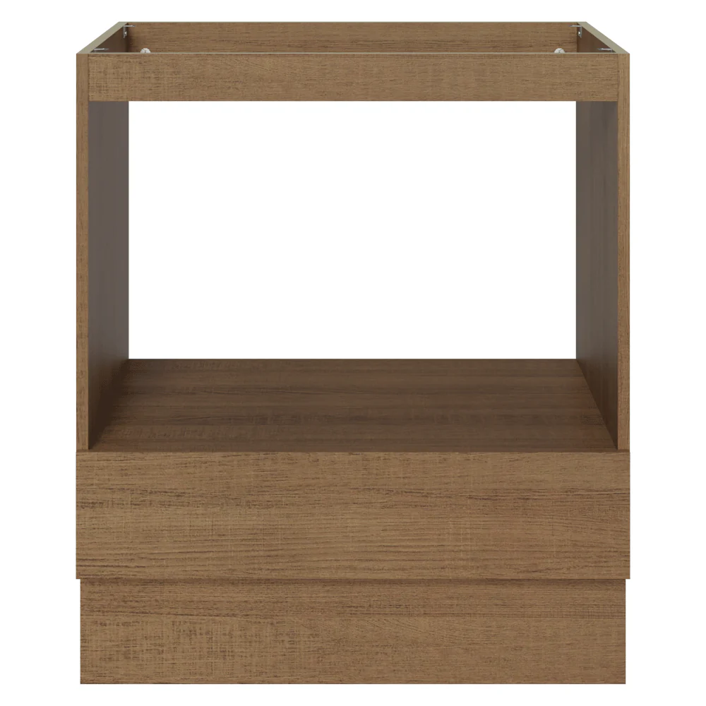 Mueble para Horno/Microondas 70 cm 1 Cajón (Sin mesada) Marrón Madesa - Image 8