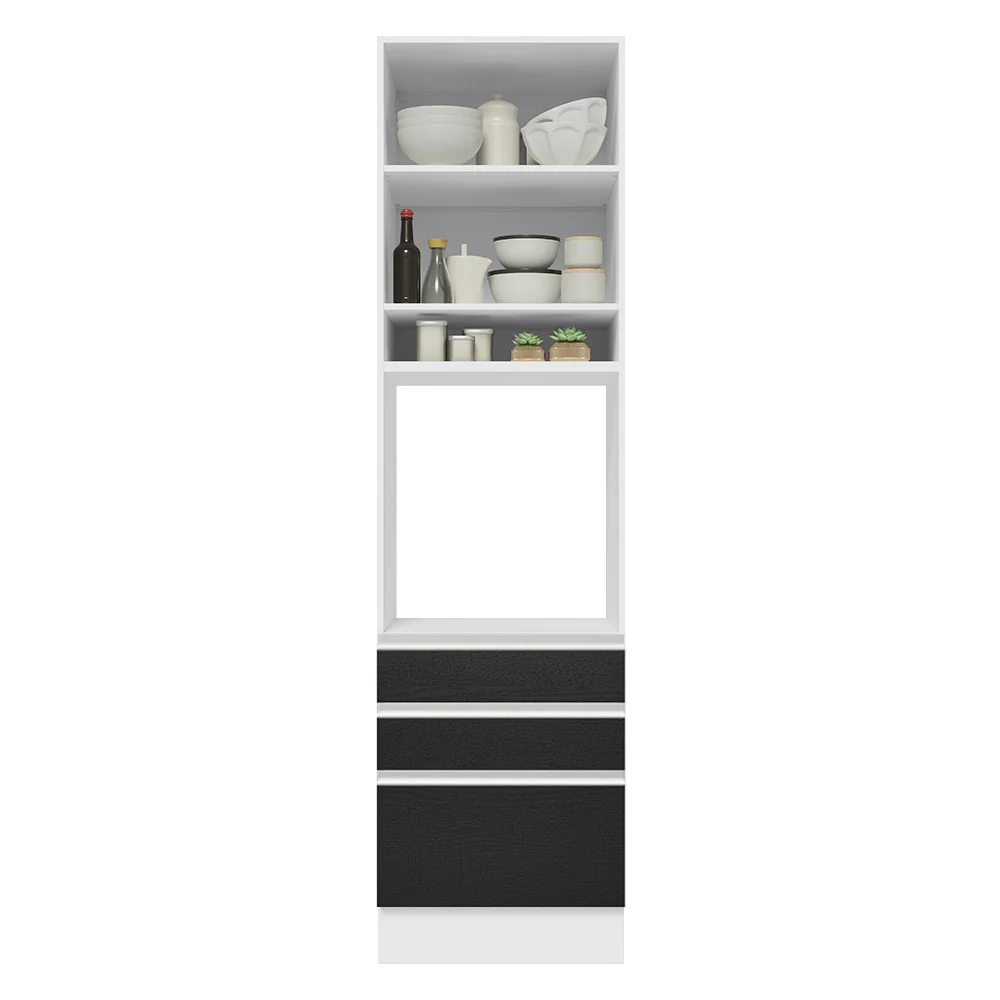 Mueble Para Horno Y Microondas Madesa Glamy 60cm BN 10 - Image 3