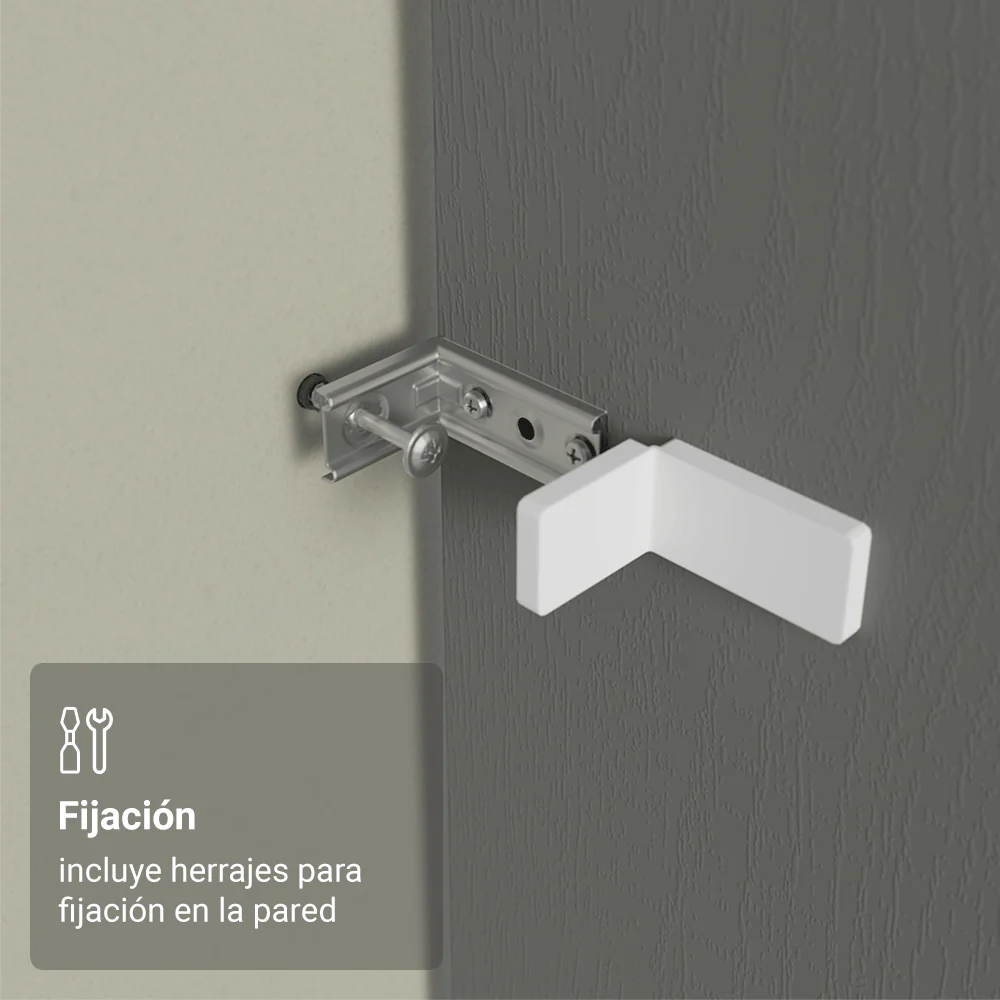 Panel de Cierre Lateral para Cocina 225 x 60cm Gris Madesa - Image 4