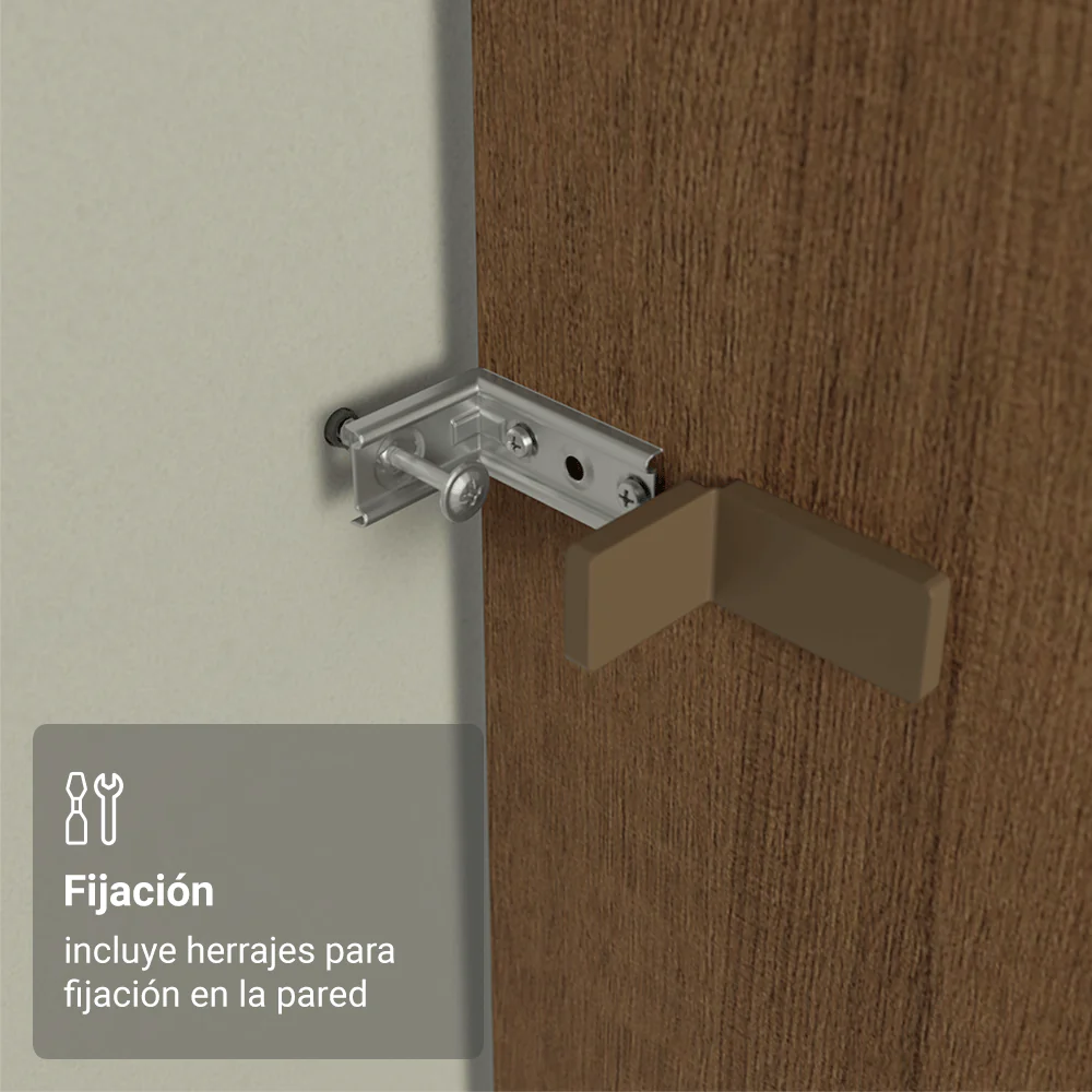 Panel de Cierre Lateral para Cocina 225 x 60cm Marrón Madesa - Image 4