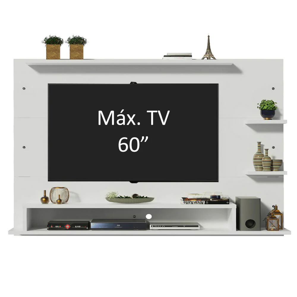 Panel para TV Hasta 60'' Blanco Alfa - Image 4