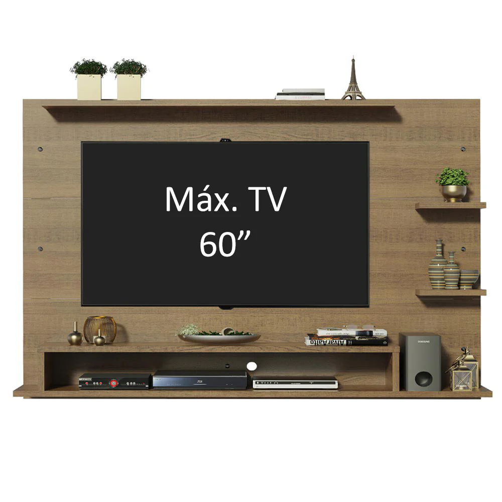 Panel para TV hasta 60 Pulgadas Madesa Alfa Marrón - Image 5