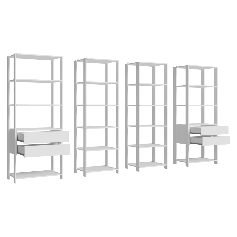 Placard Modulado 258 cm 4 Cajones Valencia Blanco 06 - Image 10