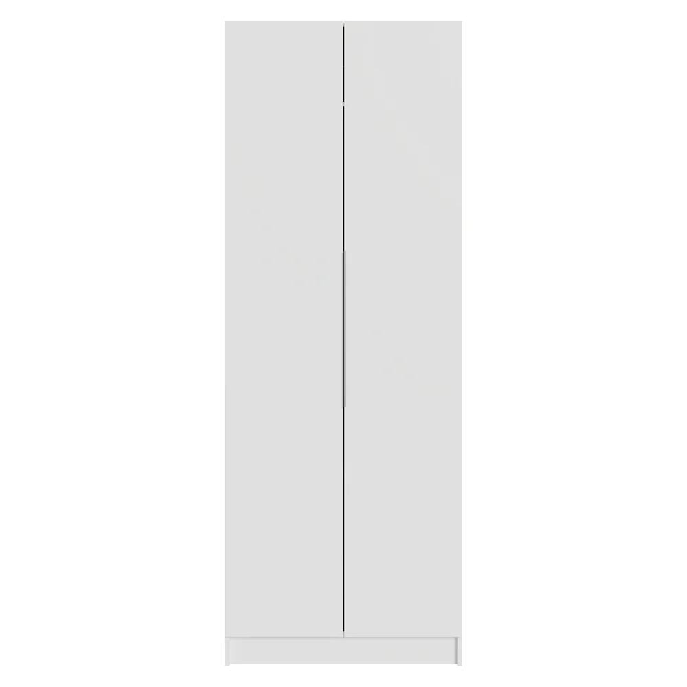Placard Modular con 2 Puertas, 2 Cajones y 4 Estantes, Blanco Neo - Image 7
