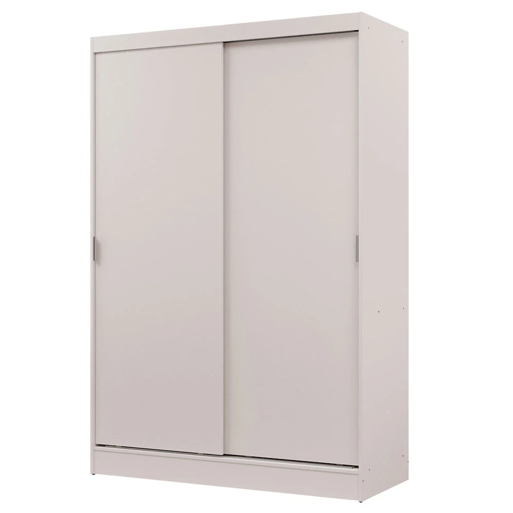 Placard Soltero 2 Puertas Corredizas Blanco Max - Image 3