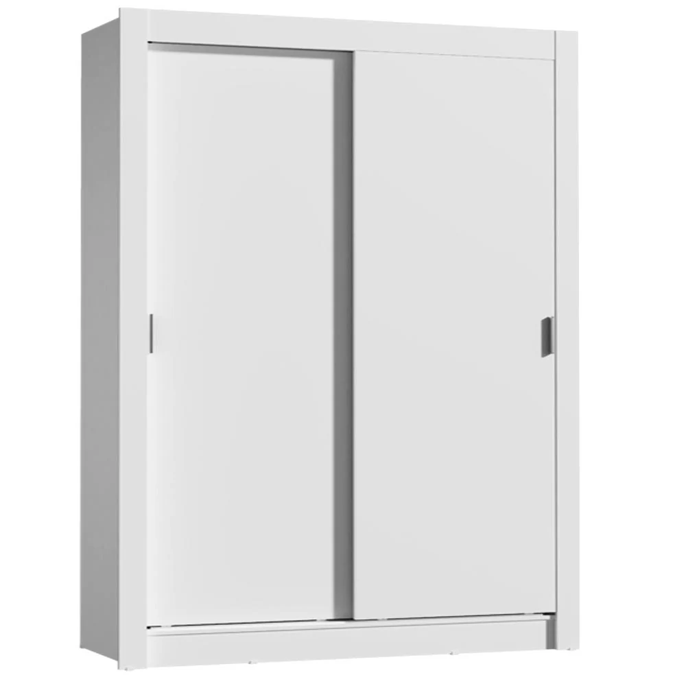Placard Soltero Dallas Plus 2 Puertas Corredizas 4 Cajones Blanco - Image 3
