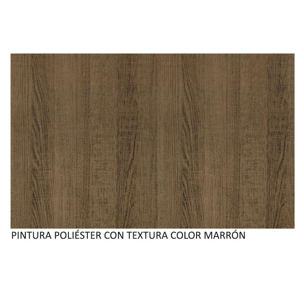 Placard Soltero Luke 2 Puertas Corredizas Madera con Patas - Marrón - Image 7