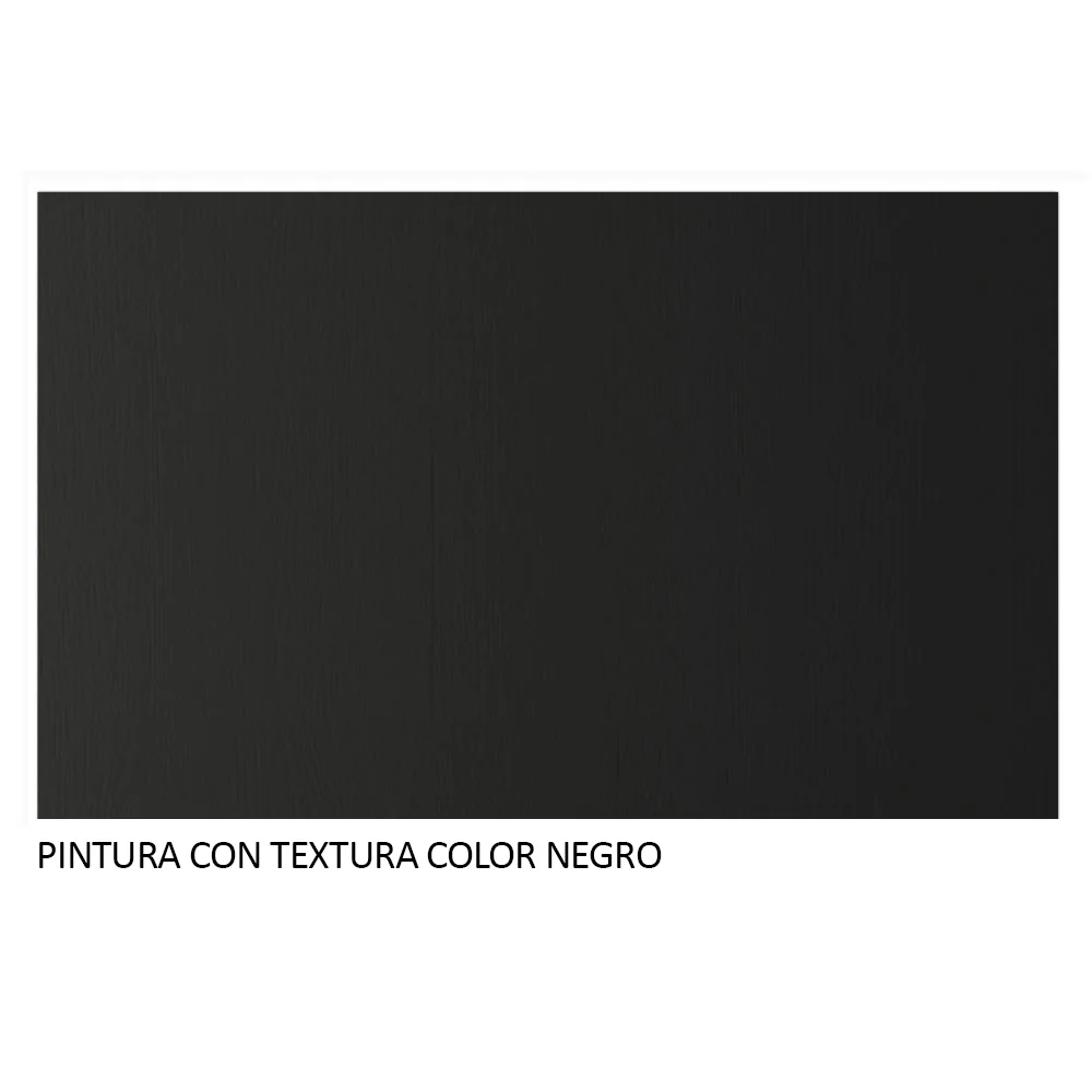 Rack con Panel para TV hasta 65 Pulgadas con Patas Negro Detroit Madesa - Image 9