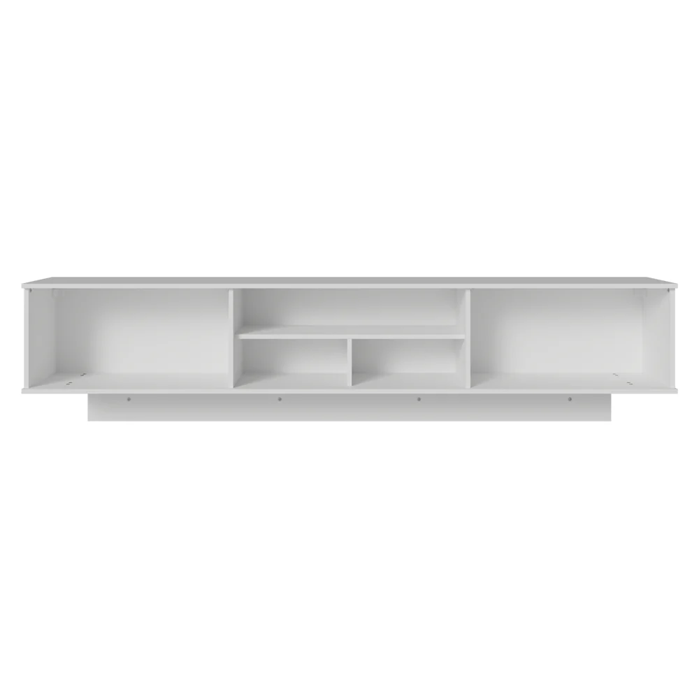 Rack Flotante para TV hasta 80 Pulgadas 218 cm 2 Puertas Blanco Vik Madesa - Image 9