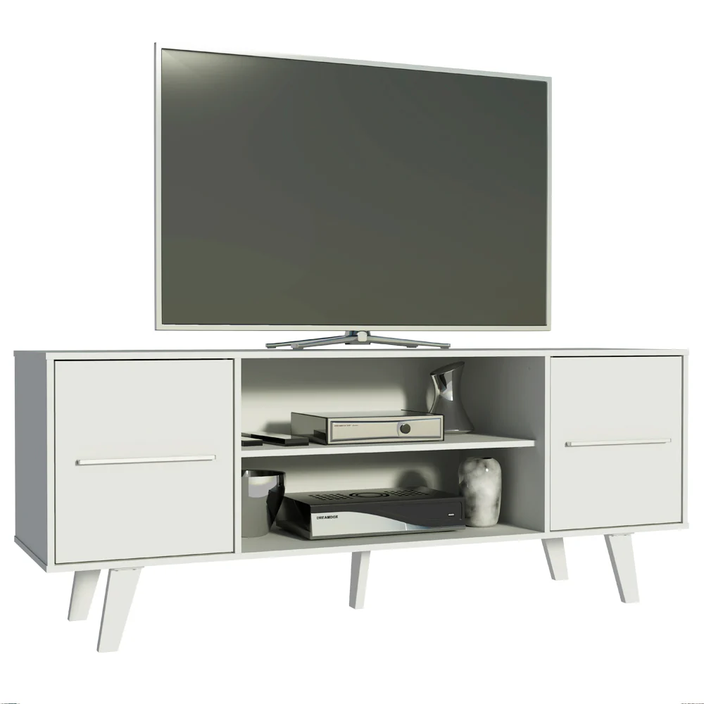 Rack para TV Copenhagen 55 Pulgadas Blanco - Image 3