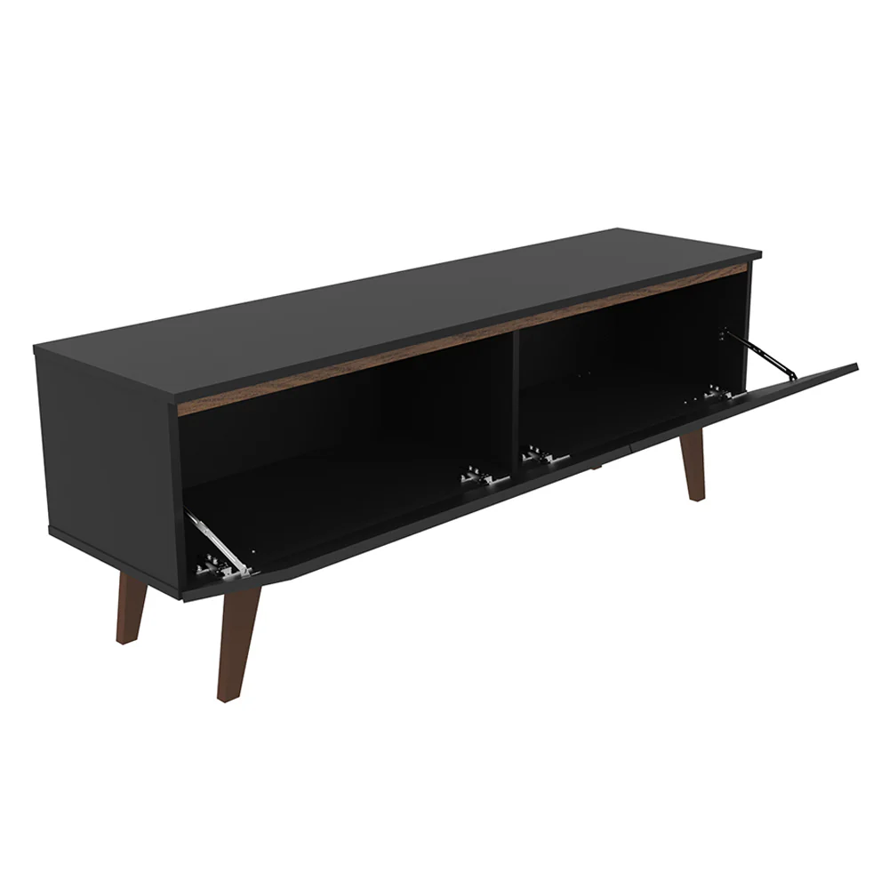 Rack para TV hasta 55 pulgadas 2 Puertas Le Mans Negro - Image 6